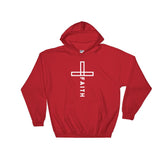 Christian Cross Faith Hoodie Bible Scripture Easter Hoodie EternalChristianTees Red 5XL